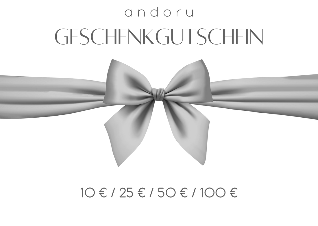 andoru Geschenkgutschein - andoru