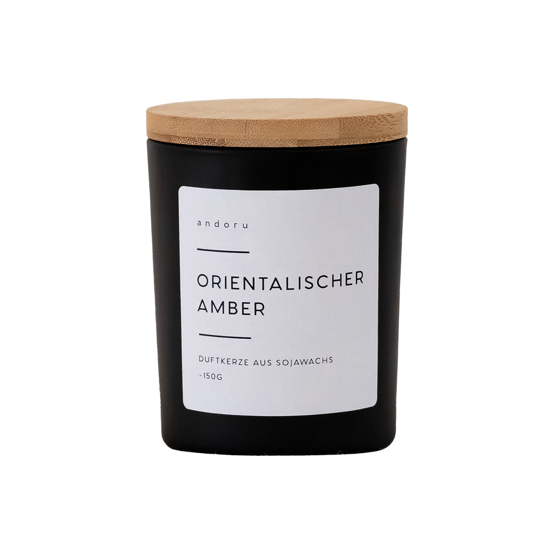Orientalischer Amber - andoru sojawachs duftkerze raumduft